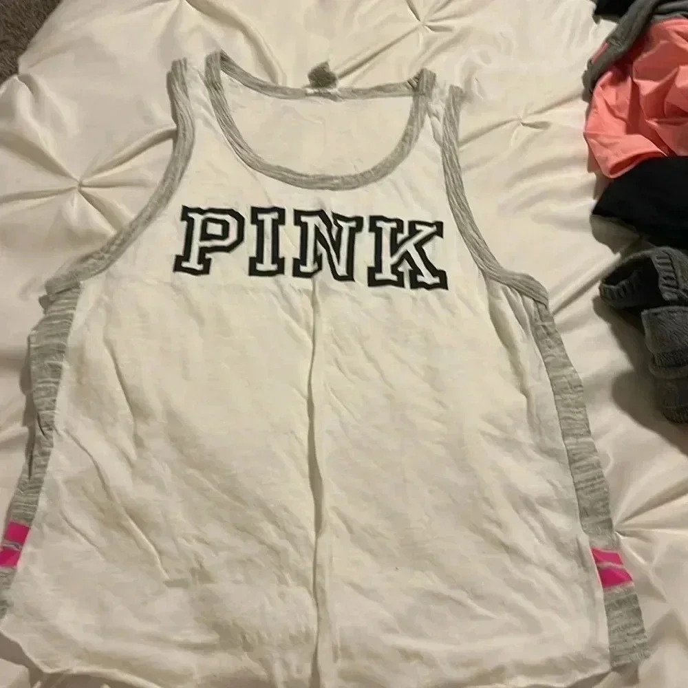 Pink tank top size medium